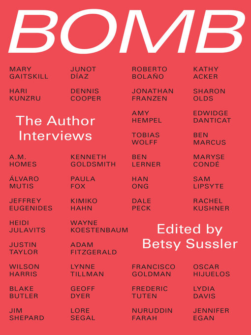 Title details for Bomb by Bomb Magazine - Available